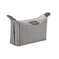 thumbnail image 2 of FAROOT Women Waterproof Makeup Bag, Classic Striped Cosmetic Organizer Multifunctional Pouch, 2 of 7