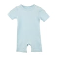 thumbnail image 1 of Rbaofujie Baby Rompers Short Sleeve with Snap Closure Infant Clothes, 1 of 5