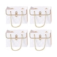 thumbnail image 3 of Birdeem Flower Paper Gift Box with Metal Chain, 2023 New Bouquet Storage Bucket, Flower Shop Bag, Wedding Party Handbag Gift Box, 3 of 10