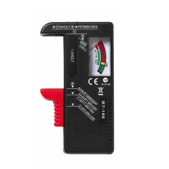 CNKOO Outil Universel de Testeur de Pile AA AAA C D 9V Vérificateur de Bouton. A4G5