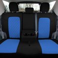 thumbnail image 3 of For 2021-2024 Ford Bronco Sport FH Group Neoprene Custom Fit Seat Covers Water Resistant Blue - Rear Set, 3 of 10