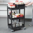 thumbnail image 4 of Luxor Large Serving Cart - Three Shelves, 4 of 4