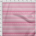 thumbnail image 3 of oneOone Viscose Jersey Pink Fabric Aztec Tribal Craft Projects Decor Fabric Printed By The Yard 60 Inch Wide, 3 of 5