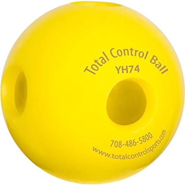 Total Control Balle à Trous Standard d'Entraînement 2,9 Po 74 (Paquet Multiple)