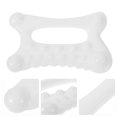 thumbnail image 3 of 1 Ensemble d'Outils Gua Sha pour le Visage Favorisent la Circulation Matériau en Résine Couleur Blanche, 3 of 8
