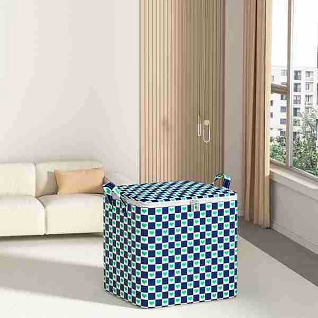 TopLLC Storage Bins Sac de Rangement en Tissu Oxford pour Vêtements Sac de Rangement pour Chambre Finition Couette Sac de Rangement Résistant Sacs de Rangement