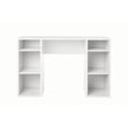 thumbnail image 3 of Mainstays 4-Cube Storage Desk, White Grain, 3 of 6