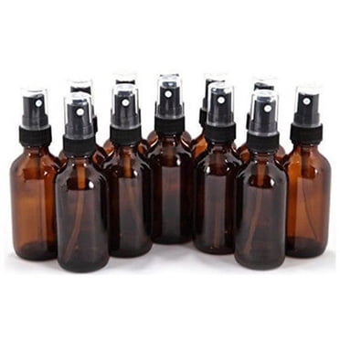 Lubelski 10/15/20/30/50/100ML Empty Amber Glass Bottle Essential Oil Mist Spray Container