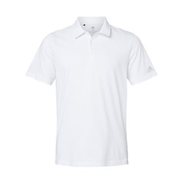 Adidas Polo Mélange Coton pour Hommes, 3TG, Blanc