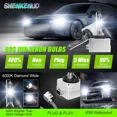 thumbnail image 2 of For Chevrolet Traverse 2019 2020 2021 D3S HID Headlight Bulbs Low & High Beam 2pcs, 2 of 11