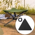 thumbnail image 4 of fastboy Canvas Camping Triangle Stool Cloth Travel Hiking Gardening Backpacking Black, 4 of 9
