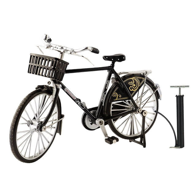 TISHITA 1:10 Modèle de Vélo de Simulation Collections Artisanat Alliage Vélo Classique Jouet Métal C