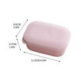 thumbnail image 1 of Pompotops Nouvelle Assiette de Salle de Bain Étui Maison Douche Voyage Randonnée Support Contenant Boîte à Savon Liquidation, 1 of 2