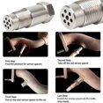 thumbnail image 4 of 6PC Mini Catalytic Converter Oxygen Sensor Car Rear Engine Exhaust Accessories Mini Catalytic Converter Oxygen O2 Sensor 2pcs, 4 of 8