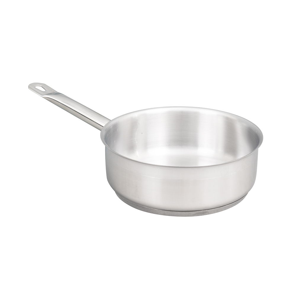 Vollrath 3801 8" Optioâ„¢ Stainless Saute Pan - Induction Ready