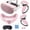 Rose, variante sur DEBGFS Casque VR Noir Lunettes VR avec Poignée Accessoires VR Haut de Gamme en Silicone Blanc,Noir