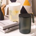 thumbnail image 2 of Miangastore 1Pc 2500ML Plastic Beverage Kettle Heat Resistant Cold Water Jug Juice Pitcher with Handle(Beige), 2 of 8