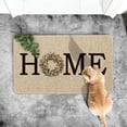 thumbnail image 2 of Tapis de Bienvenue de Printemps Été pour Porte, Polyester, pour le Sol, pour la Saint-Patrick, Intérieur, Entrée, 2 of 6