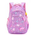 thumbnail image 1 of Student Backpack Bow Print Waterproof Smooth Zipper Bookbag Handbag Pencil Bag for Primary School Students, 1 of 10