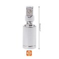 thumbnail image 1 of Bgsha Universal Joint 360 Deg Ratchet Angle Extension Bar Socket Adapter 1/4 3/8 1/2\", 1 of 7