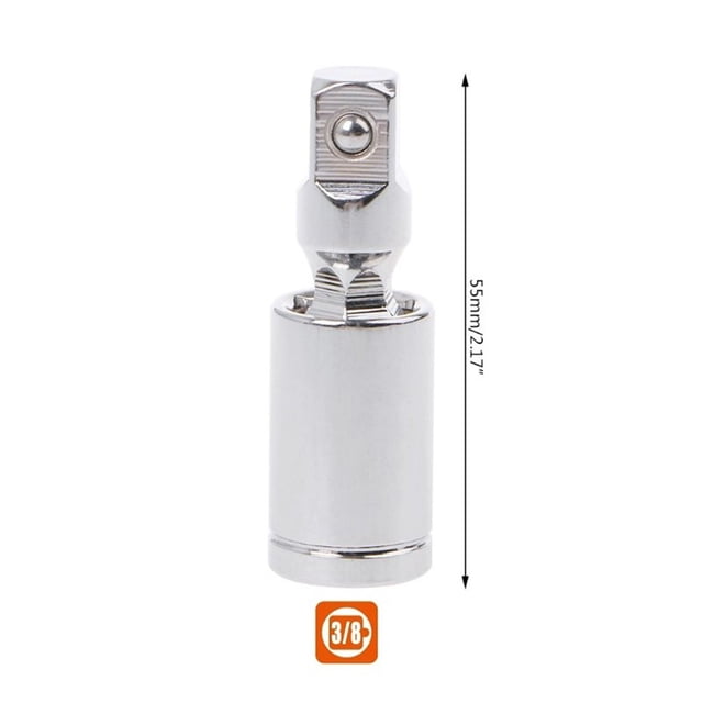 Bgsha Universal Joint 360 Deg Ratchet Angle Extension Bar Socket Adapter 1/4 3/8 1/2\"