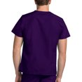 thumbnail image 4 of Adar Universal Unisex V-Neck Tunic 3 Pocket Scrub Top (Available in 39 Colors), 4 of 7