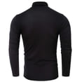 thumbnail image 1 of Leutsin Fall/winter High Neck Bottoming Shirt Men's Large Size Solid Color Long Sleeves, 1 of 3