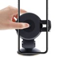 thumbnail image 4 of WRISTBIQUE Car Mobile Phone Support Bracket Black with Soft Clips and Suction Cup Stability, 4 of 8