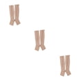 thumbnail image 4 of Maytalsory Chaussettes de Compression Respirantes avec Fermeture Éclair Performance avec Confort Maximal Couleur Peau P/M 3ensemble, 4 of 6