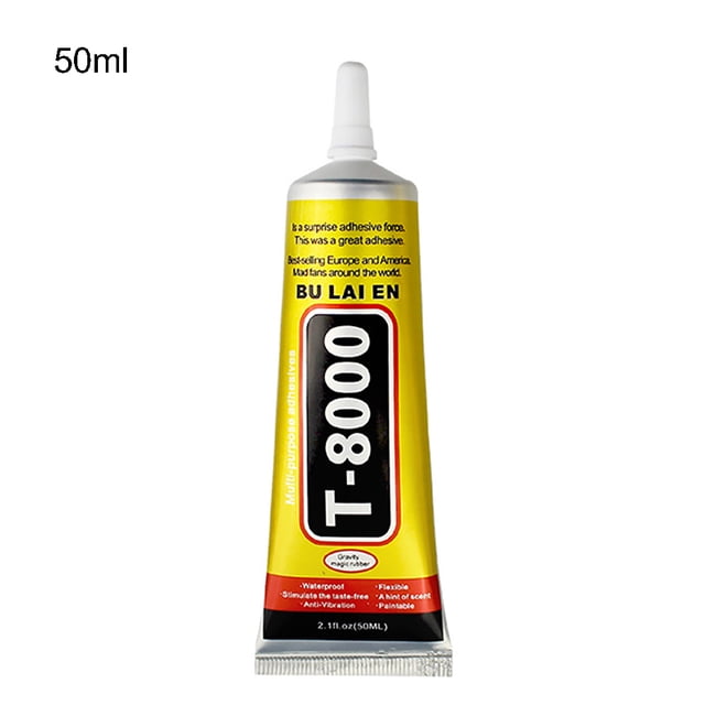 Hevirgo T8000 High Viscosity Phone Screen Frame Repair Glue, Liquid, 15/50ml