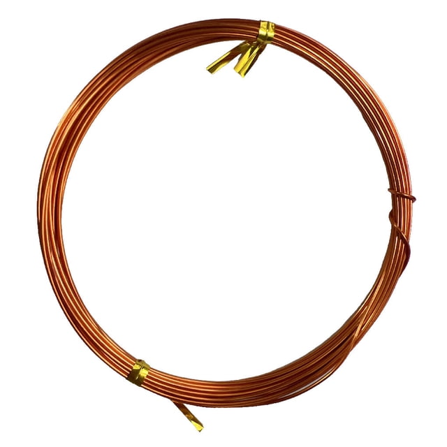 Craft Wires DIY Handicrafts Braided Thread Good Flexibility Durable Shiny Jewelry Lines Exquisite Design for Sculpturing Coppery
