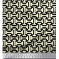 thumbnail image 1 of Soimoi Georgette Viscose Fabric Geometric Abstract Print Sewing Fabric Yard 42 Inch Wide, 1 of 3