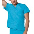 thumbnail image 2 of Adar Universal Unisex V-Neck Tunic 3 Pocket Scrub Top (Available in 39 Colors), 2 of 7