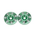 thumbnail image 2 of 2Pcs Remote Control Car Wheel Axle Front Tires Durable Climber Heavy Duty Controlled Vehicle Parts Birthday Replacement for D12 black, 2 of 8