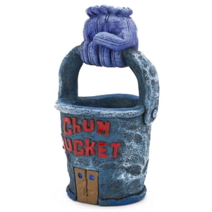 Penn-Plax SpongeBob SquarePants - Chum Bucket Aquarium Decoration - Medium
