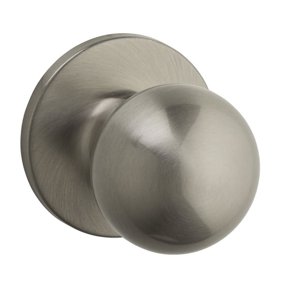 Weiser Safe Lock Regina Satin Nickel Hall/Closet Passage Interior Door Knob