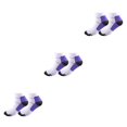 thumbnail image 2 of kurtrusly 1/2/3/5 2 Pcs/ensemble Bas de Compression pour Femmes Performance et Réduire la Fatigue Soulager Violet P/M 3 Pcs, 2 of 6