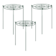 thumbnail image 1 of 3 Sets Peony Support Cage, Grow Through Hoops Grids with 4pcs Legs,Plant Support Brace,Flower Strong Support Ring, 1 of 5