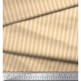 thumbnail image 3 of Soimoi Velvet Fabric Striped Stripe Printed Fabric 1 Yard 58 Inch Wide, 3 of 3