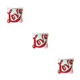 thumbnail image 1 of Transemion Creativity DIY Accessories Embroidery Pillow Kits Hypoallergenic Fabric Gift Type3 3Set, 1 of 6