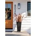thumbnail image 3 of Veradek Pure Series Midland 26" Planter 2 Pack Black, 3 of 16