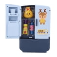 thumbnail image 2 of OTVIAP Simulation Intelligent Refrigerator Double Door Kitchen Toys Set Children Play House Toy,Mini Fridge Toy, 2 of 8