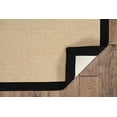 thumbnail image 5 of Athena Natural & Black 1'10" x 2'10" Accent Rug, 5 of 5