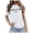 White, variant on Women's T-Shirts France Shirt Women Tower Travel T-Shirt Tees and Tops for Stylish Adventures