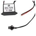 thumbnail image 4 of 4X Red-Black Cable DC 12V EL Wire Neon Glow Strip Light Driver Unit Inverter, 4 of 4