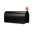thumbnail image 4 of Gibraltar Mailboxes Ironside Large Post Mount Galvanized Steel Mailbox, Black, 4 of 7
