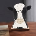 thumbnail image 4 of DIU Cadre de Lunettes Décoratif Tête de Vache pour Table de Chevet Ou Bureau 1 Pce, 4 of 8