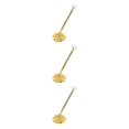 thumbnail image 1 of ZLight Ballpoint Pens Metal Wedding Ball Pen Guest Smooth Writing Tool Bank Counter Business Office Accessory Big Jewel/Gold 3Set, 1 of 6