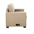 thumbnail image 3 of Reign Beige 73 in. Convertible Full Sleeper Sofa with USB Port, 3 of 16