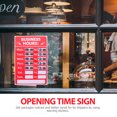 thumbnail image 2 of 2 Pcs Panneau d'Ouverture Fermé pour Entreprise Restaurant Bar, 2 of 8